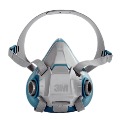 3M Rugged Comfort Half Facepiece Respirator 6502QL