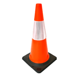 Safeline Traffic Cone Black Base