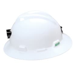 MSA V-Gard Full Brim Helmet Staz On