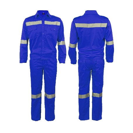 Coverall Warna Biru V Pro Set Wear