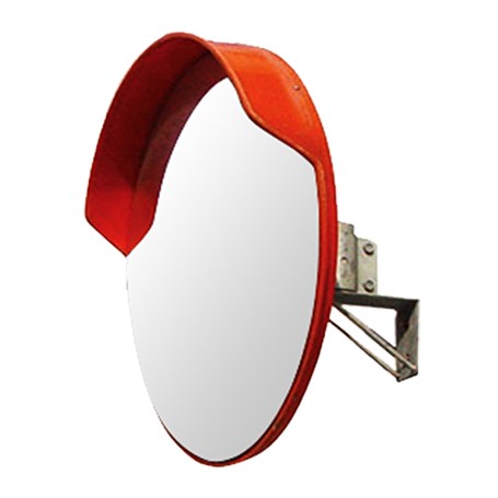 Polycarbonate Outdoor Convex Mirror with Bracket - Safetyware Sdn Bhd
